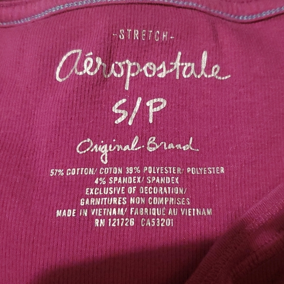 Aeropostale Purple ladies Top - Picture 3 of 3